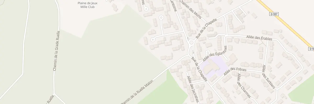 Plan du 17 Rue du Muguet à Aix-Noulette