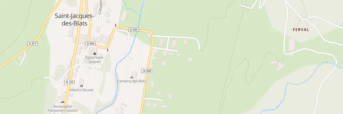 Plan du 9 Lot du Pont à Saint-Jacques-des-Blats
