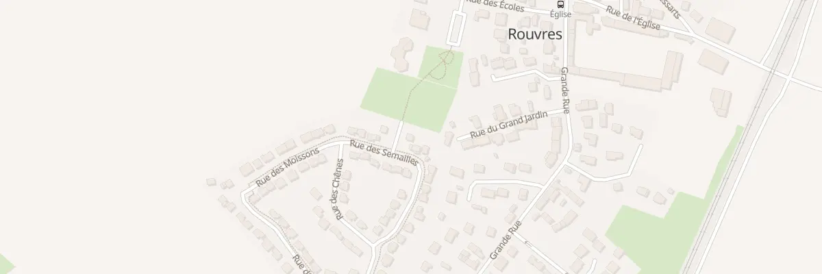 Plan du 22 Rue des Semailles à Rouvres