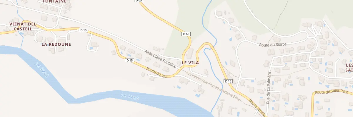 Plan du 441 El Vilar à Reynès