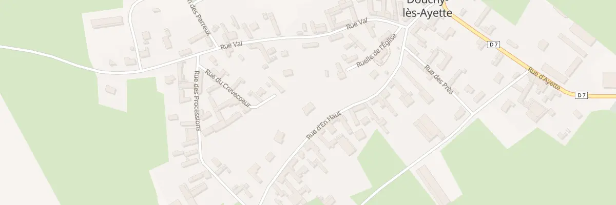 Plan du 5 Rue d’En-haut à Douchy-lès-Ayette