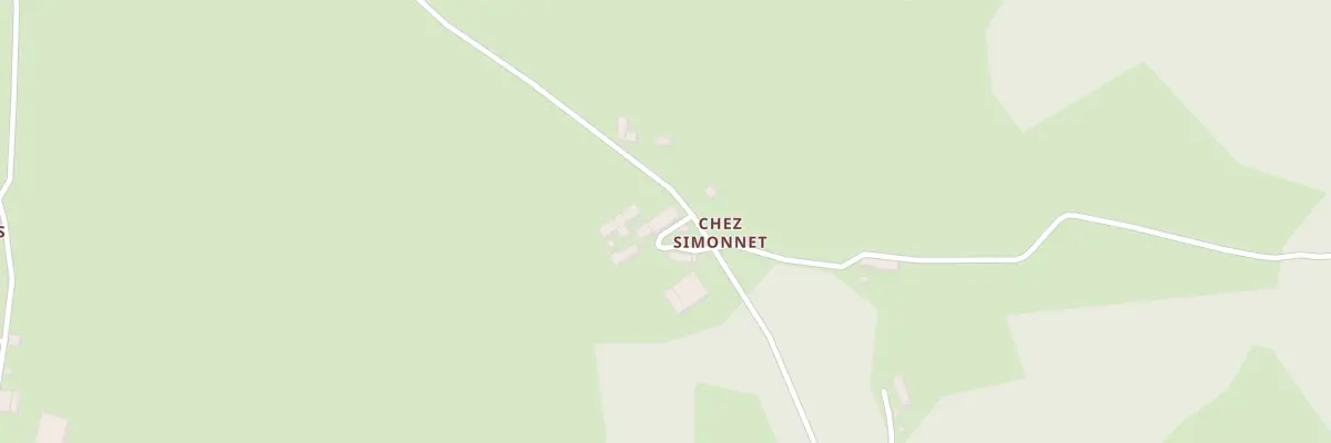 Plan du 5159 Chez Simonnet à Virlet