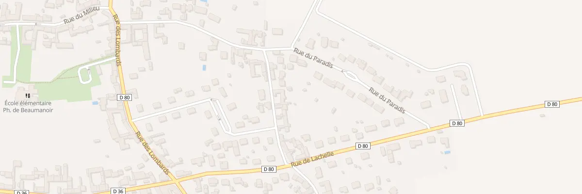 Plan du 317 Rue d’Anduelle à Remy