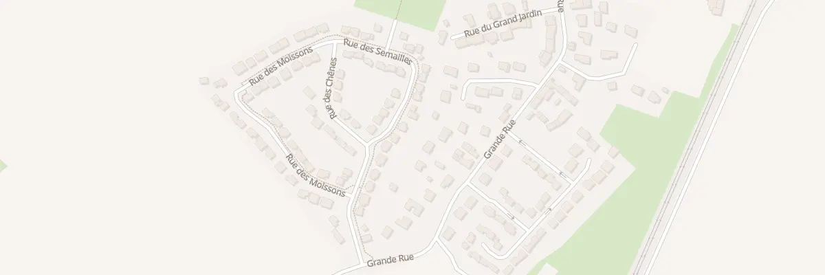 Plan du 6 Rue des Semailles à Rouvres