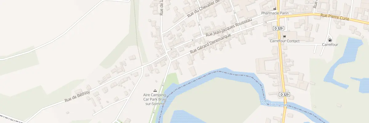 Plan du 21 Rue Gérard Deremarque à Bray-sur-Somme