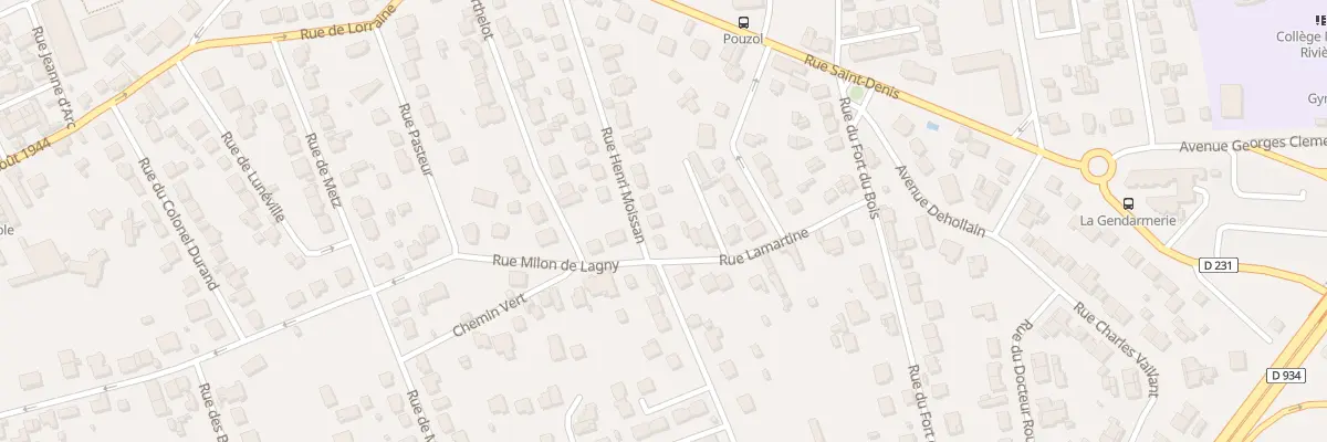 Plan du 25 Rue Henri Moissan à Lagny-sur-Marne