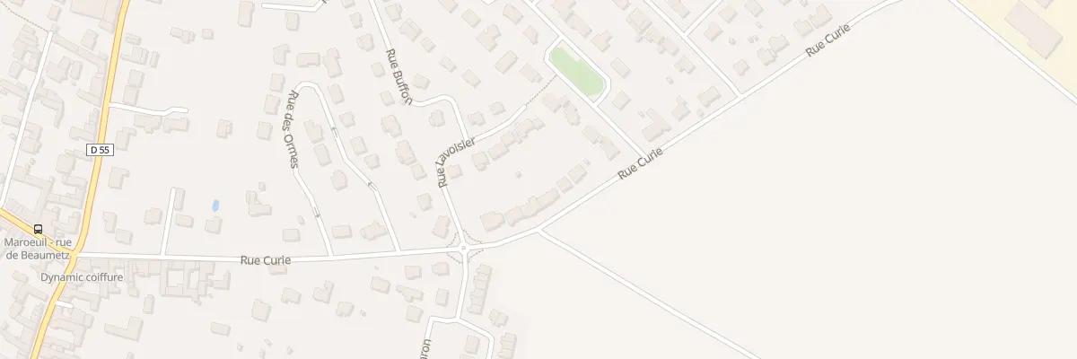 Plan du 441 Rue Curie à Marœuil