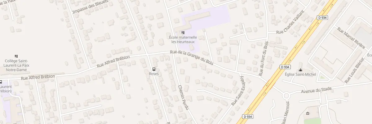 Plan du 17 Rue de la Grange au Bois à Lagny-sur-Marne
