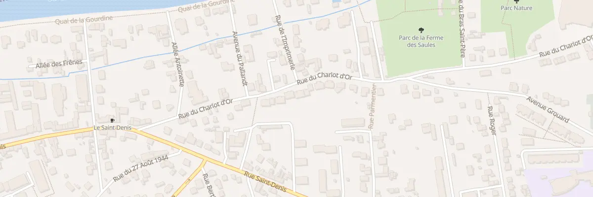 Plan du 33T Rue du Chariot d’Or à Lagny-sur-Marne