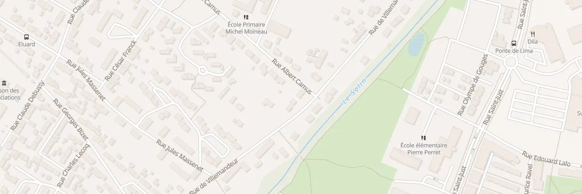 Plan du 76 Rue de Villemandeur à Châlette-sur-Loing