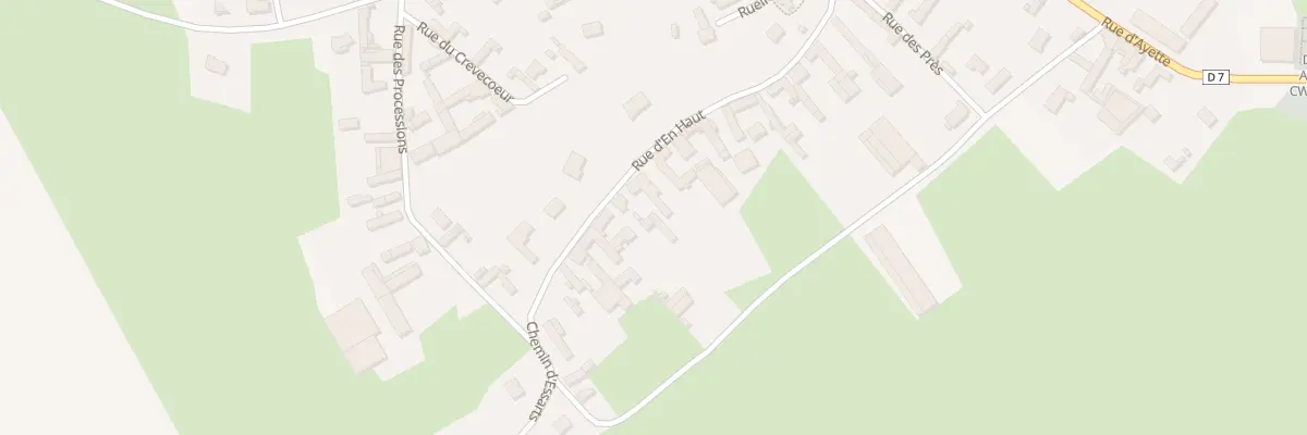Plan du 26 Rue d’En-haut à Douchy-lès-Ayette