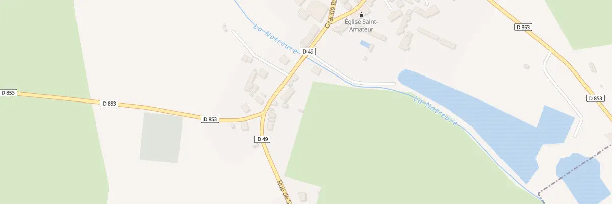Plan du 20 Gr Grande Rue à Pierrefitte-ès-Bois