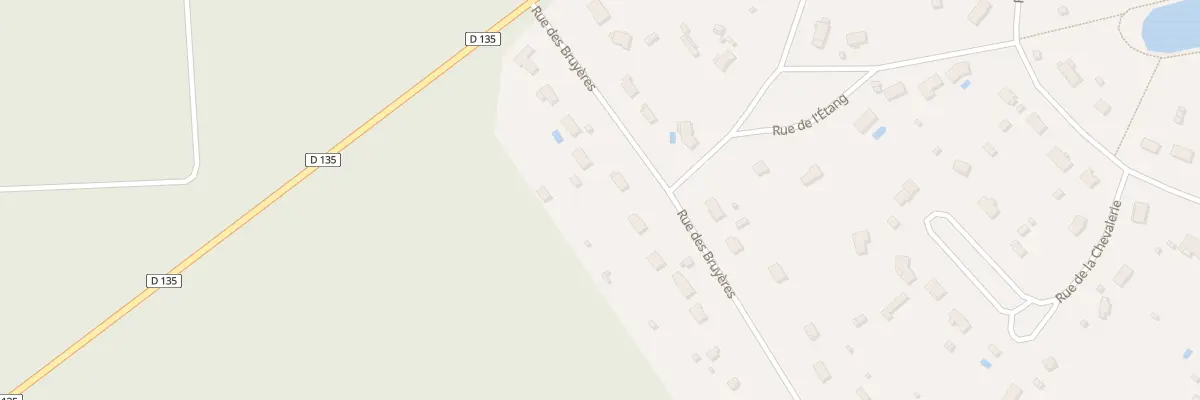 Plan du 35 Rue des Bruyères à Nogent-sur-Vernisson