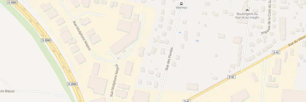 Plan du 20B Rue des Plantes à Villemandeur