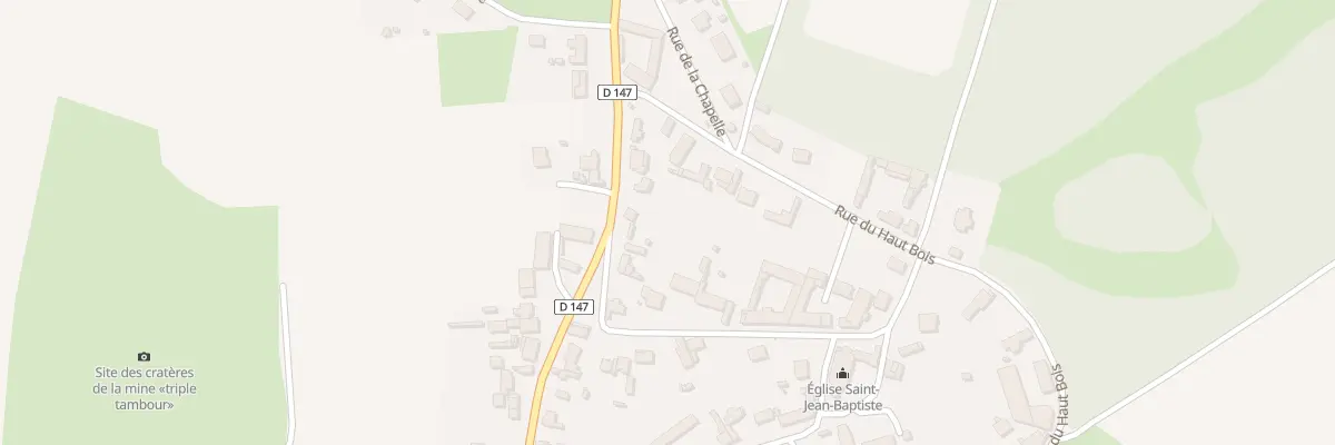 Plan du 32 Rue d’Arras à Fricourt