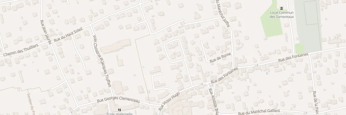 Plan du 5 Rue du Verger à Thorigny-sur-Marne
