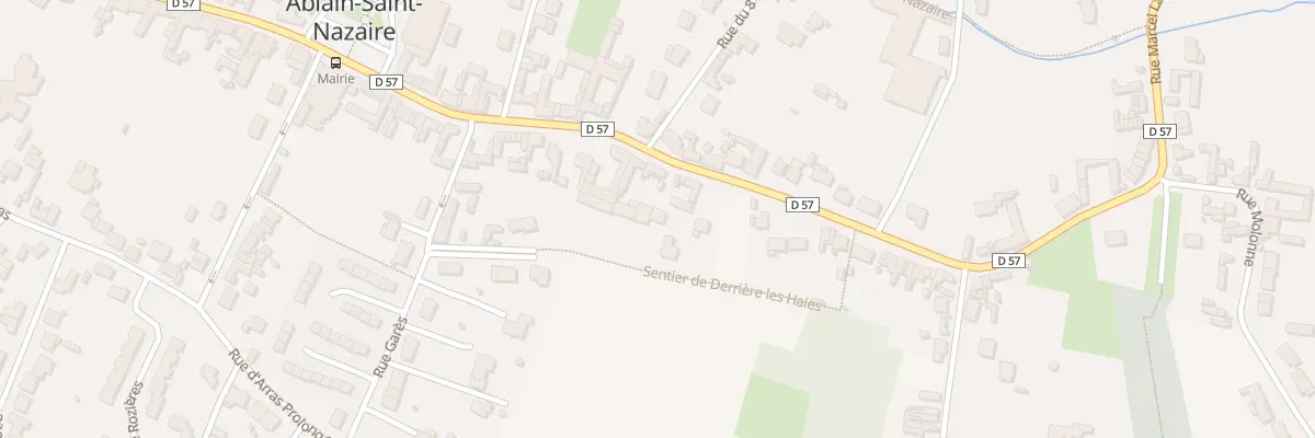 Plan du 51B Rue Marcel Lancino à Ablain-Saint-Nazaire