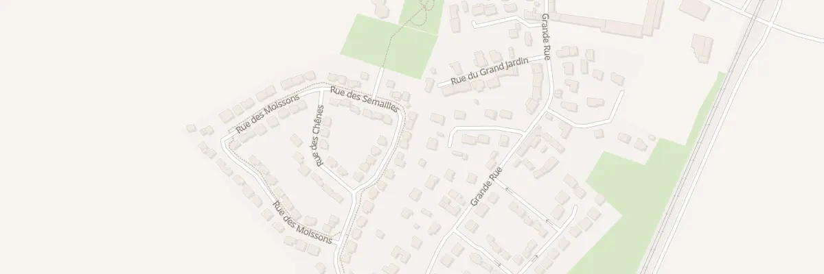 Plan du 12 Rue des Semailles à Rouvres