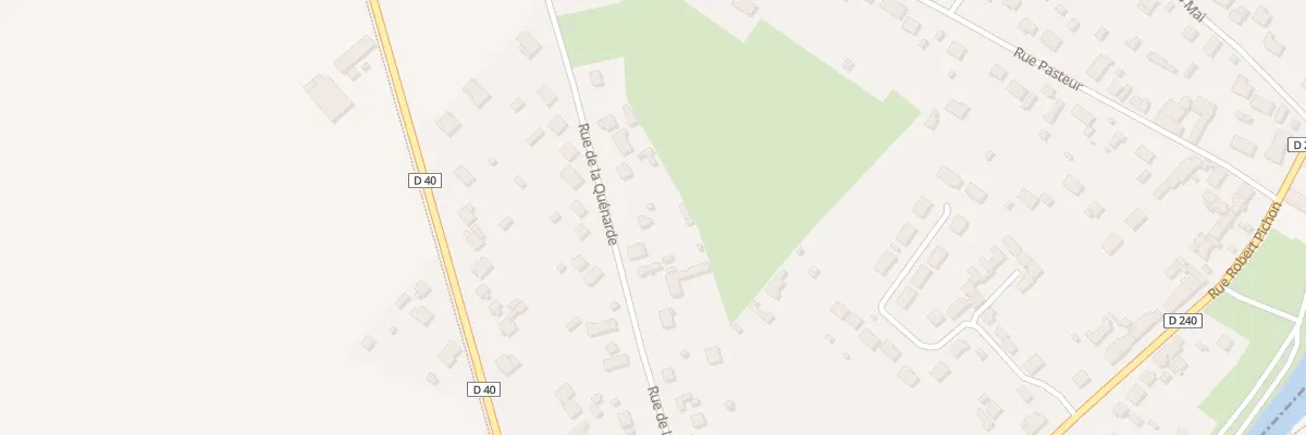 Plan du 42 Rue de la Quénarde à Corquilleroy