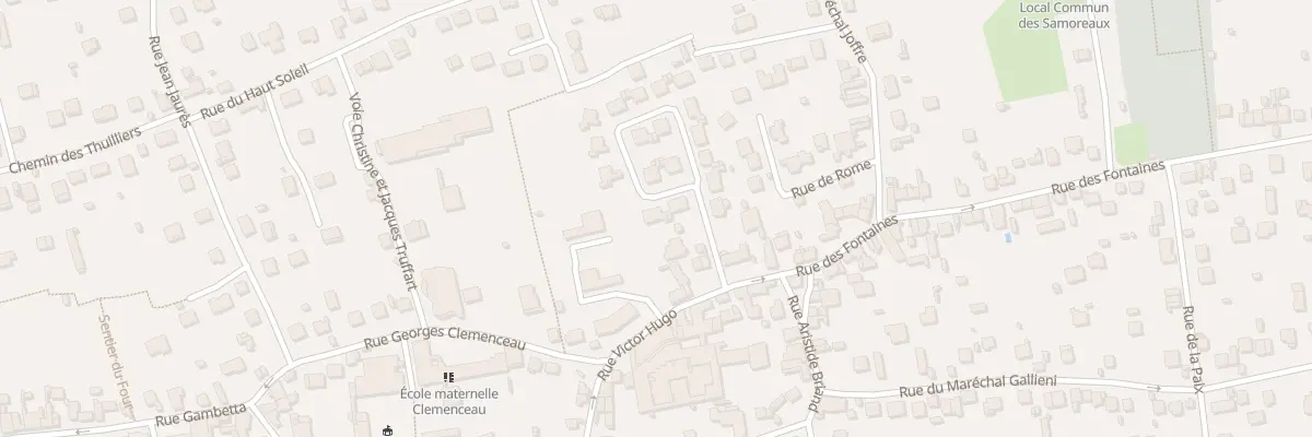 Plan du 28 Rue du Verger à Thorigny-sur-Marne