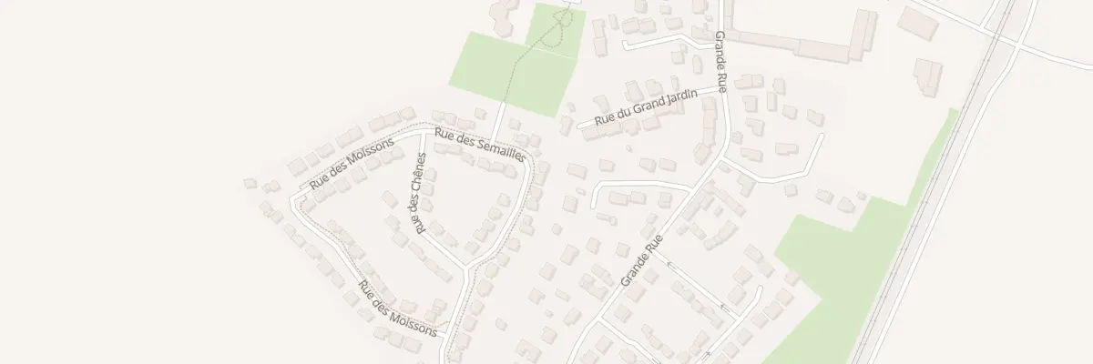 Plan du 14 Rue des Semailles à Rouvres