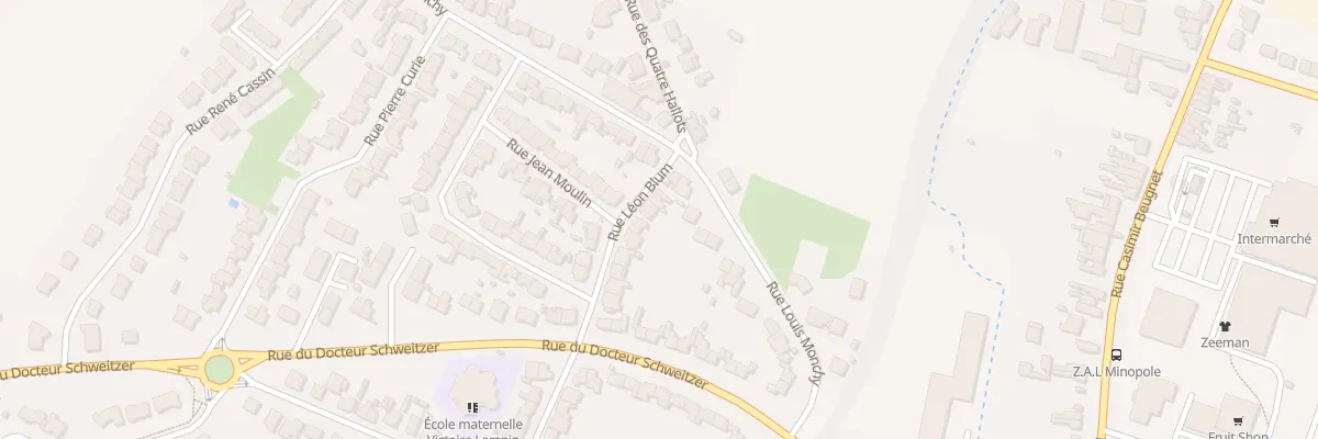 Plan du 22 Rue Léon Blum à Bully-les-Mines