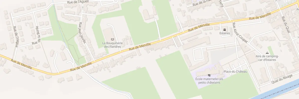 Plan du 95 Rue de Merville à Estaires
