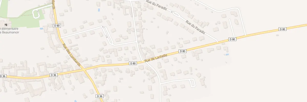 Plan du 229 Rue de Lachelle à Remy