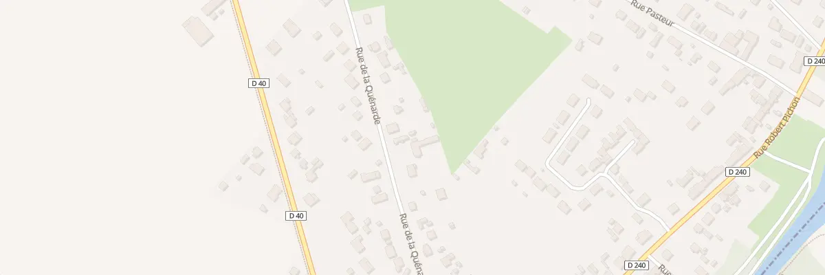 Plan du 38 Rue de la Quénarde à Corquilleroy