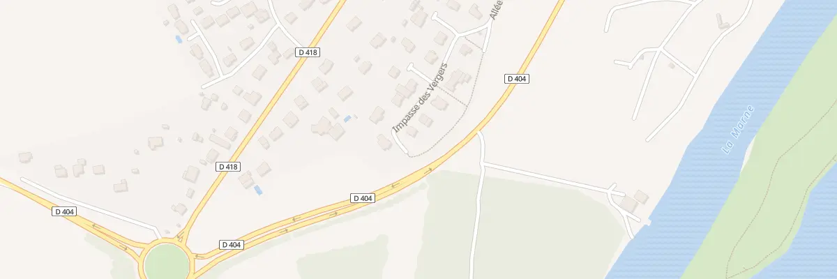 Plan du 13 Imp des Vergers à Annet-sur-Marne