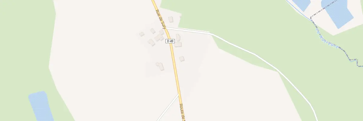 Plan du 4 Rte de Sury à Pierrefitte-ès-Bois