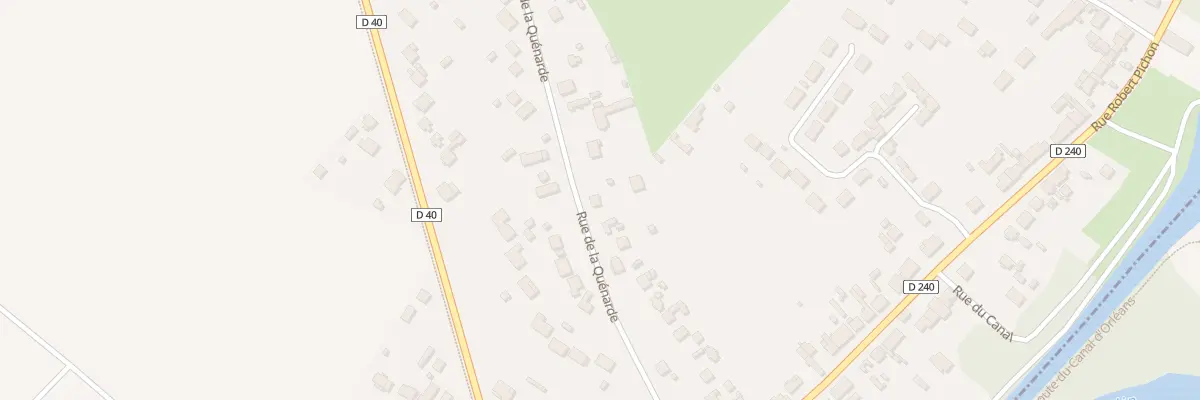 Plan du 28 Rue de la Quénarde à Corquilleroy