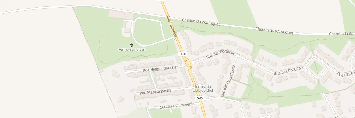 Plan du 56 Rue Calmette à Dainville