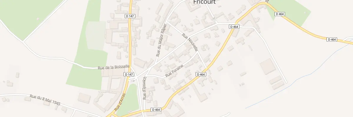 Plan du 6 Rue Clémenceau à Fricourt