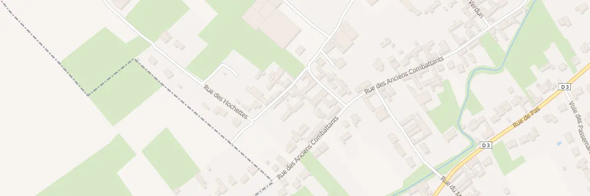 Plan du 17 Rue des Hochettes à Wailly