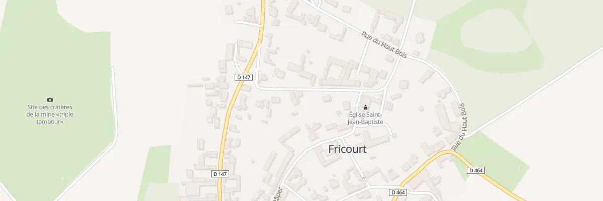 Plan du 9 Rue Clément Roussel à Fricourt