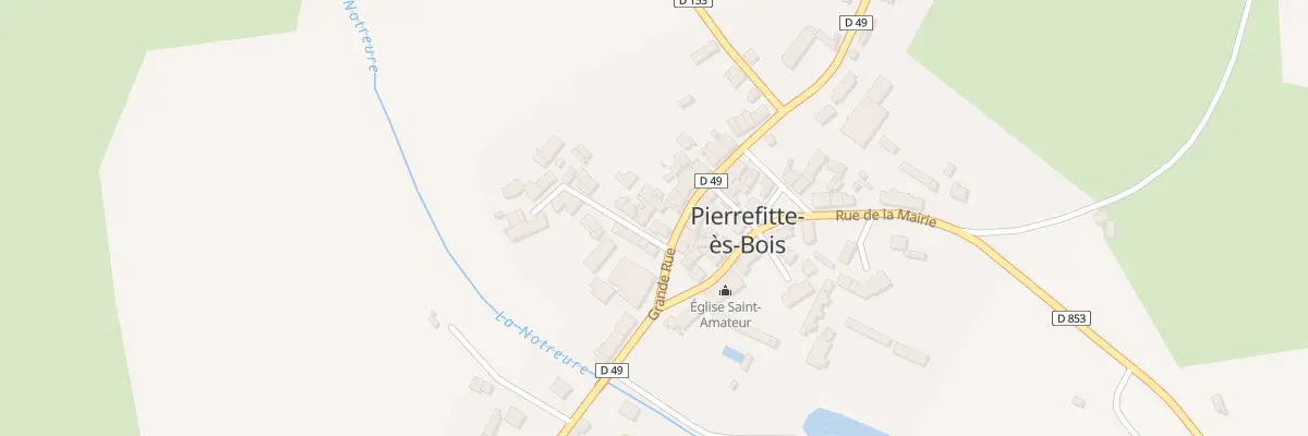 Plan du 27 Gr Grande Rue à Pierrefitte-ès-Bois