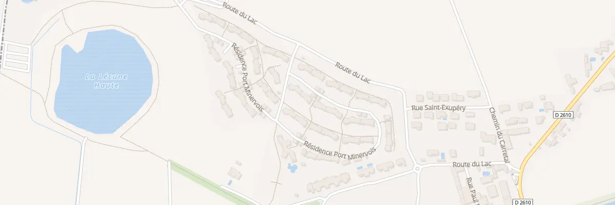 Plan du 47 Res Port Minervois à Homps
