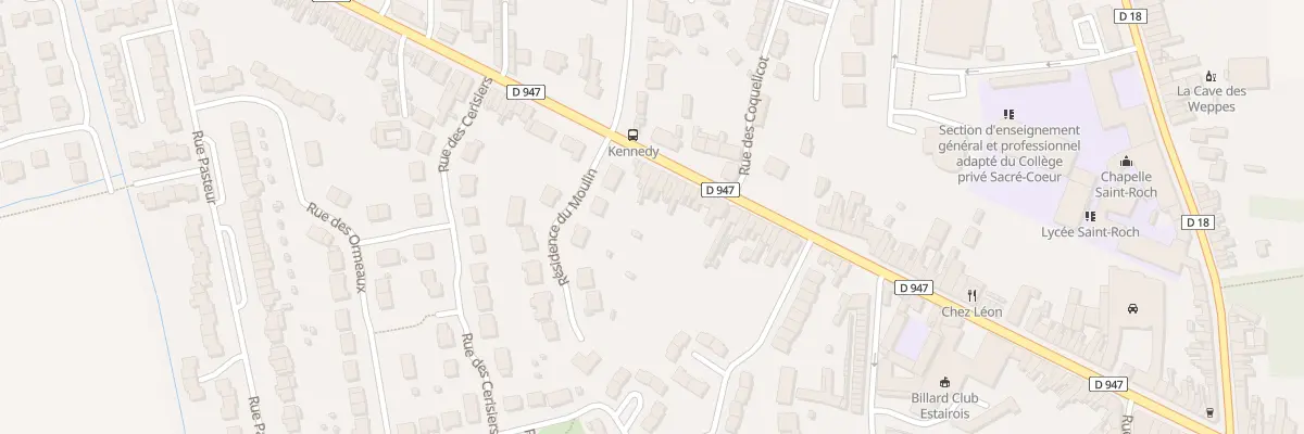 Plan du 97 Rue Kennedy à Estaires