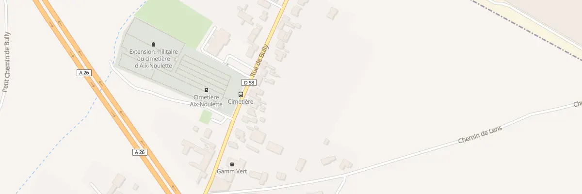 Plan du 63 Rue de Bully à Aix-Noulette