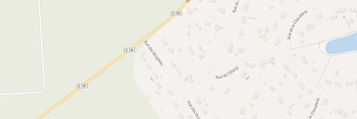 Plan du 34 Rue des Bruyères à Nogent-sur-Vernisson