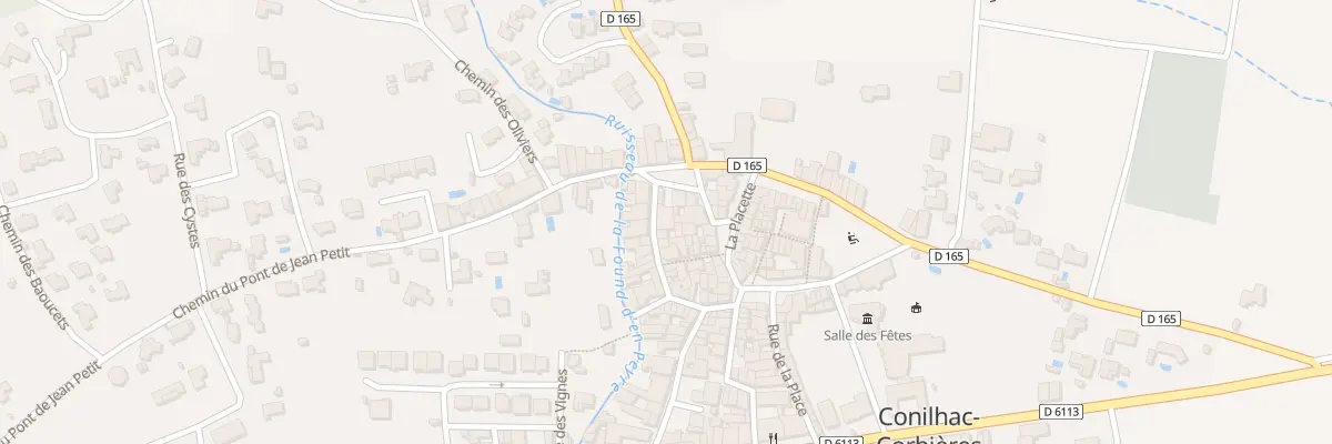 Plan du 14 Rue de la Foun d’En Peyre à Conilhac-Corbières