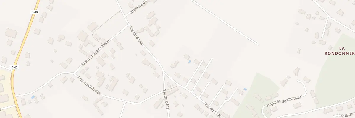 Plan du 64 Rue du Onze Novembre à Corquilleroy