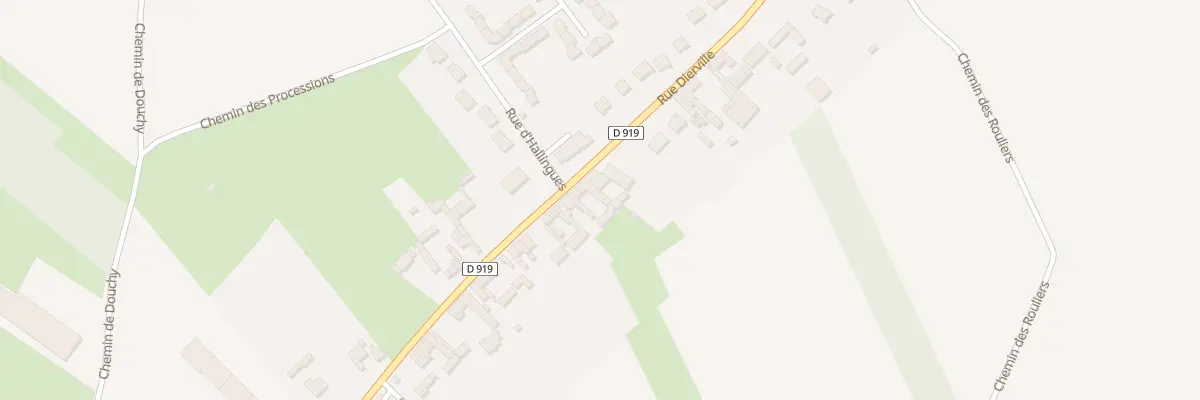 Plan du 92 Rue Dierville à Bucquoy