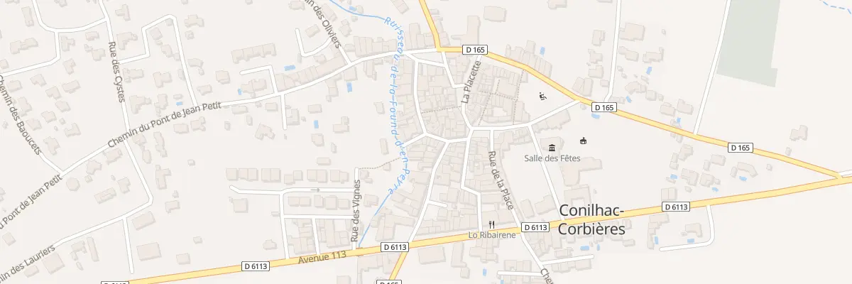 Plan du 7 Rue de la Foun d’En Peyre à Conilhac-Corbières