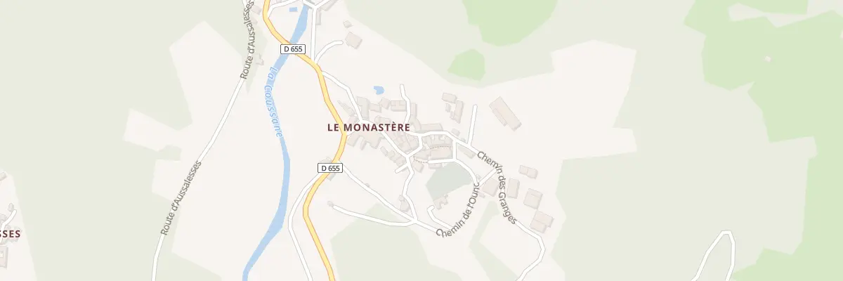 Plan du 193 Le Monastere à Coubisou