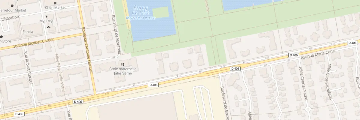 Plan du 47 Av Marie Curie à Bussy-Saint-Georges