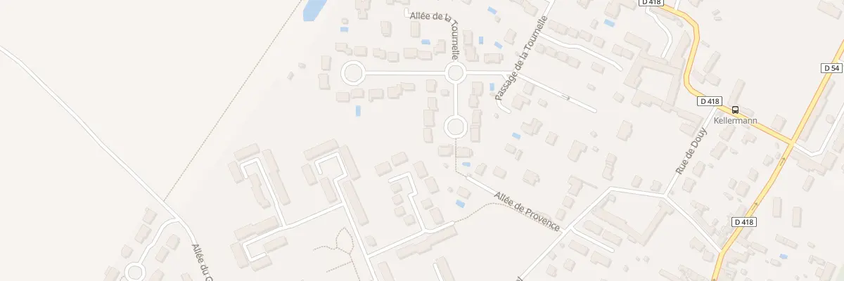 Plan du 25 All de la Tournelle à Annet-sur-Marne