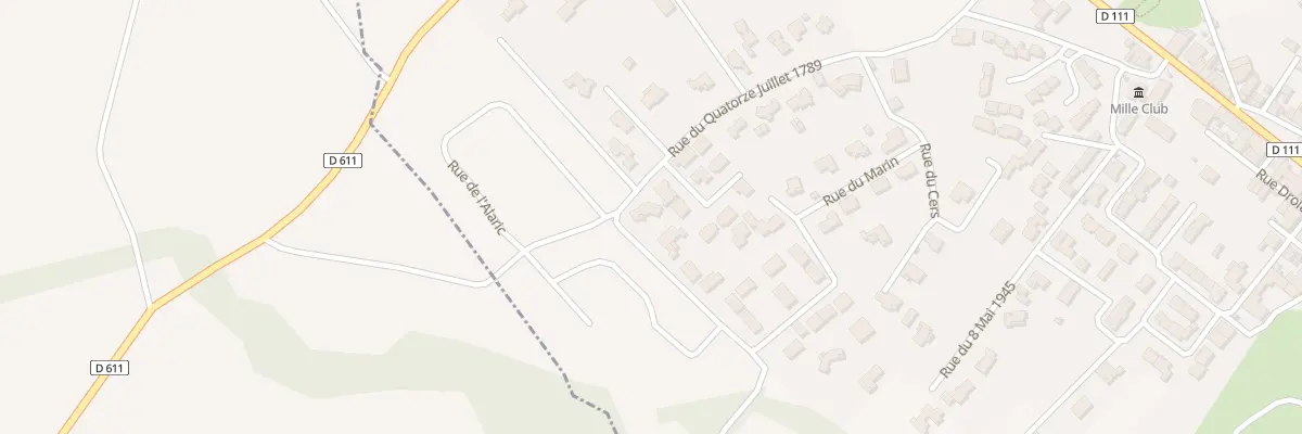 Plan du 11 Rue du Quatorze Juillet 1789 à Ferrals-les-Corbières