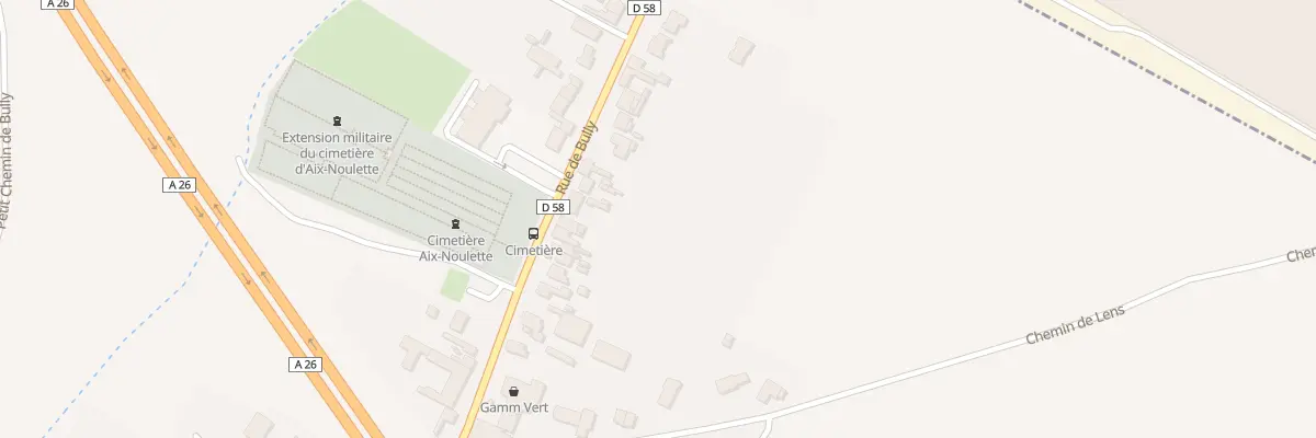 Plan du 65 Rue de Bully à Aix-Noulette